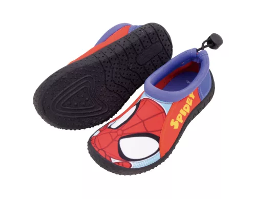 Spidey gyerek vízicipő – Pókember mintás, piros-kék, csúszásmentes talppal (32)