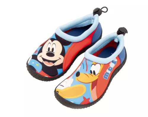 Gyerek vízicipő Mickey egér és Plútó mintával – piros-kék színben-26