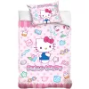 Hello Kitty ovis ágynemű paplan párnával 100x135+40x60 cm
