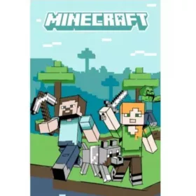 Minecraft kéztörlő (wolf)