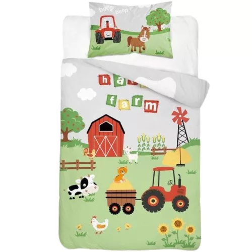 Traktoros farmos ovis ágynemű szett