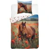 Foszforeszkáló lovas ágynemű – 100% pamut , 140x200+70x80cm 