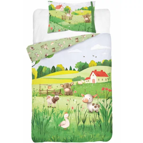 Farm állatai ovis ágynemű paplan párnával