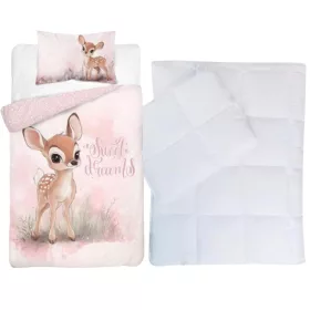 Őzikés ovis ágynemű szett (sweet dreams)