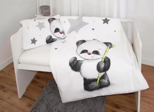 Pandás ovis ágynemű szett