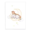 Zsiráfos-elefántos ovis kuckó csomag – 100% pamut ágyneműhuzat, paplan-párna és pléd egyben
