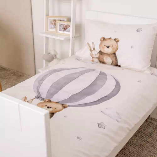 Léggömbös ovis ágynemű szett (nyuszi, maci)