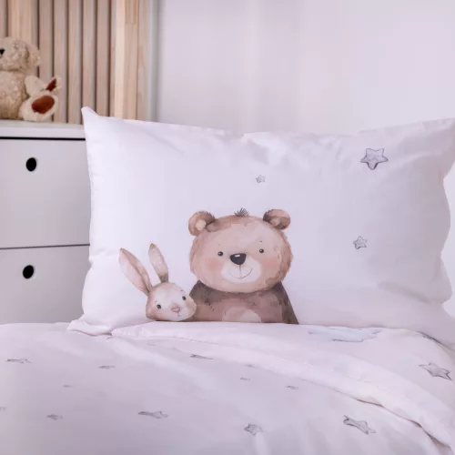 Léggömbös ovis ágynemű szett (nyuszi, maci)