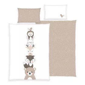Az erdő kisállatai ovis ágynemű 100x135+40x60 cm 100% pamut