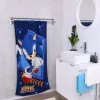 Sonic Superspeed pamut törölköző gyerekeknek – 70x150 cm strand- és fürdőtörölköző