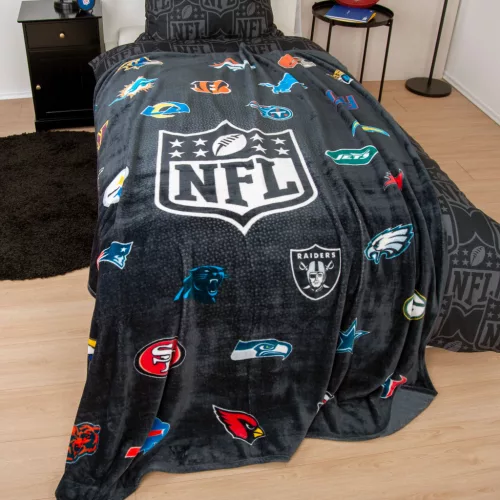 NFL Classic takaró 150x200 cm Wellsoft mikroszálas 100% poliészter