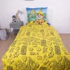 Mancs Őrjárat Rubble Crew ágyneműszett 140x200 + 70x90 cm – 100% pamut, cipzáros, 60°C-on mosható, építkezéses mintával
