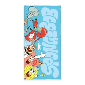 SpongeBob törölköző 75x150 cm – 100% pamut, OEKO-TEX