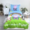 Foszforeszkáló Peppa malac ágynemű (Fun)