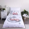 Mackós ovis ágynemű hold mintával 100x135 cm paplanhuzat 40x60 cm párnahuzat 100% pamut