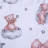 Mackós ovis ágynemű hold mintával 100x135 cm paplanhuzat 40x60 cm párnahuzat 100% pamut