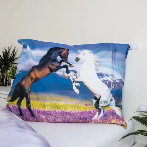 Lovas ágynemű 140x200+70x90 cm 100% pamut