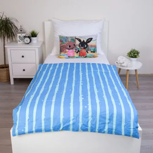 Bing és barátai mintás ovis ágynemű panda figurával 100x135 cm paplanhuzat 40x60 cm párnahuzat 100% pamut