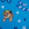 Mancs őrjárat gumis lepedő 90x200 cm 100% pamut Paw Patrol mintával