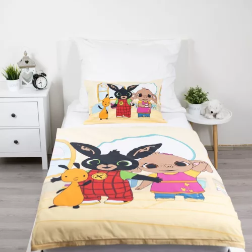 Bing mintás ovis ágynemű 100x135 cm paplanhuzat és 40x60 cm párnahuzat 100% pamut