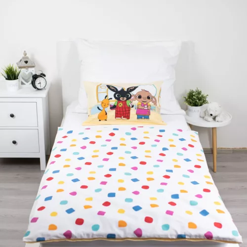 Bing mintás ovis ágynemű 100x135 cm paplanhuzat és 40x60 cm párnahuzat 100% pamut