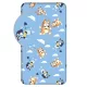 Bluey jersey gumis lepedő 90x200 cm – vidám mintás gyerek lepedő