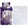Unikornis ovis ágyneműhuzat szett paplannal és párnával – 100x135+40x60 cm, 100% pamut