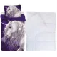 Unikornis ovis ágyneműhuzat szett paplannal és párnával – 100x135+40x60 cm, 100% pamut