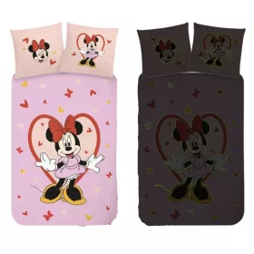 Foszforeszkáló Minnie egér ovis ágynemű