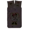 Foszforeszkáló Minnie egér ovis ágynemű