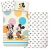 Minnie és Mickey egér ovis ágynemű paplan-párnával 100x135+40x60 cm
