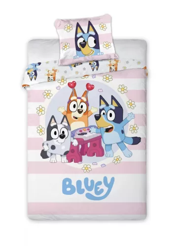 Bluey ovis ágynemű paplan-párnával 