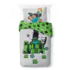 Minecraft ágynemű 140x200+70x90 cm pamut