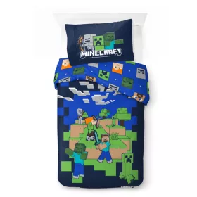 Minecraft ágynemű 140x200+70x90 cm pamut