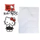 Hello Kitty ovis ágynemű paplan párnával 100x135+40x60 cm