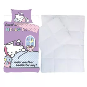 Hello Kitty ovis ágynemű paplan párnával 100x135+40x60 cm