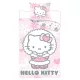 Hello Kitty ovis ágynemű 100x135+40x60 cm 100% pamut
