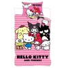 Hello Kitty ovis ágynemű paplan párnával 100x135+40x60 cm