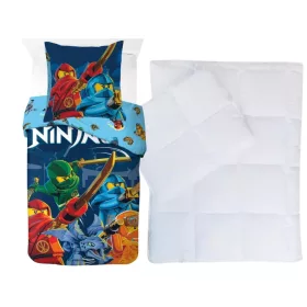 Lego Ninjago ovis ágynemű paplan párnával 100x135+40x60 cm