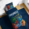 Lego Ninjago ovis ágynemű paplan párnával 100x135+40x60 cm