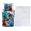 Lego Ninjago ovis ágynemű paplan párnával 100x135+40x60 cm
