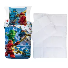 Lego Ninjago ovis ágynemű paplan párnával 100x135+40x60 cm
