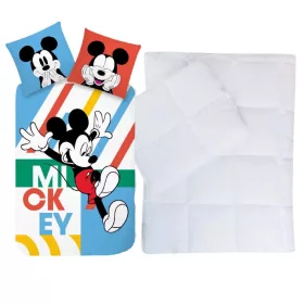 Mickey egér ovis ágynemű paplan párnával 100x135+40x60 cm