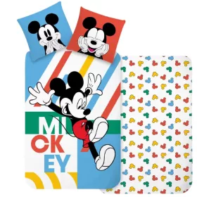Mickey egér ovis ágynemű 100 % pamut 100x135+40x60 cm