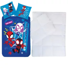 Spidey ovis ágynemű paplan párnával 100x135+40x60 cm