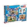 Clementoni Mancs Őrjárat 4 az 1 ben puzzle és memóriajáték gyerekeknek