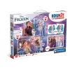 Clementoni Disney Jégvarázs 4 az 1 ben puzzle és memóriajáték gyerekeknek