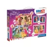 Disney Hercegnők 4 az 1-ben játékgyűjtemény puzzle és memóriajáték