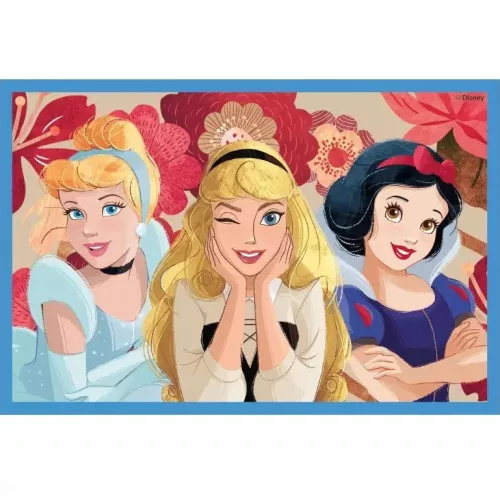 Disney hercegnők mesekocka 6 db-os puzzle 2 éves kortól – Clementoni fejlesztő játék