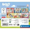 Bluey mesekocka 6 db-os puzzle 2 éves kortól Clementoni fejlesztő játék